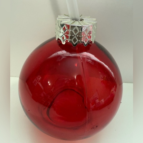 NWOT 1 Red Holiday Ornament Sippers - Picture 3 of 7